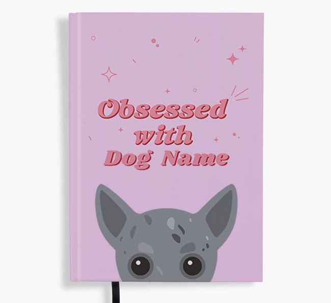 Obsessed: Personalised {breedFullName} Notebook